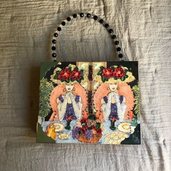 Vintage Handbags - Y2K Cigar Box Purse